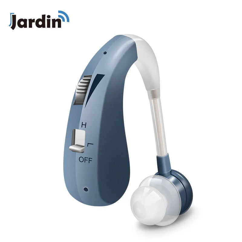 Smart Rechargeable Hearing Aid for Seniors | Amplified Sound, Mini Size, Comfortable Fit – BTE Hearing Pro