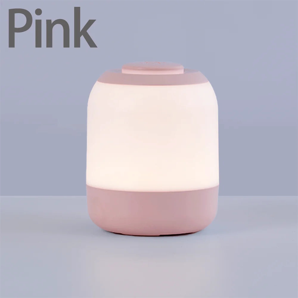 Rechargeable RGB Touch LED Lamp – Table Night Light with Sensor