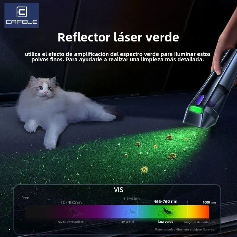 Cafele 4-in-1 Cordless Vacuum Cleaner – 15,000 Pa | Powerful and Portable for Car, Home, and Office
