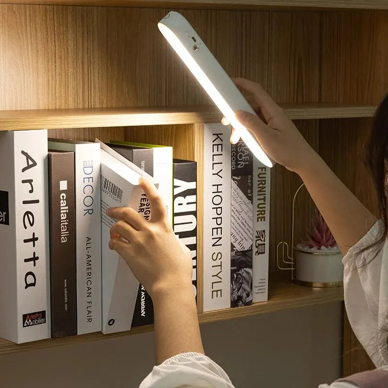 LED Desk Lamp Office Study USB Rechargeable Magnetic Dimming