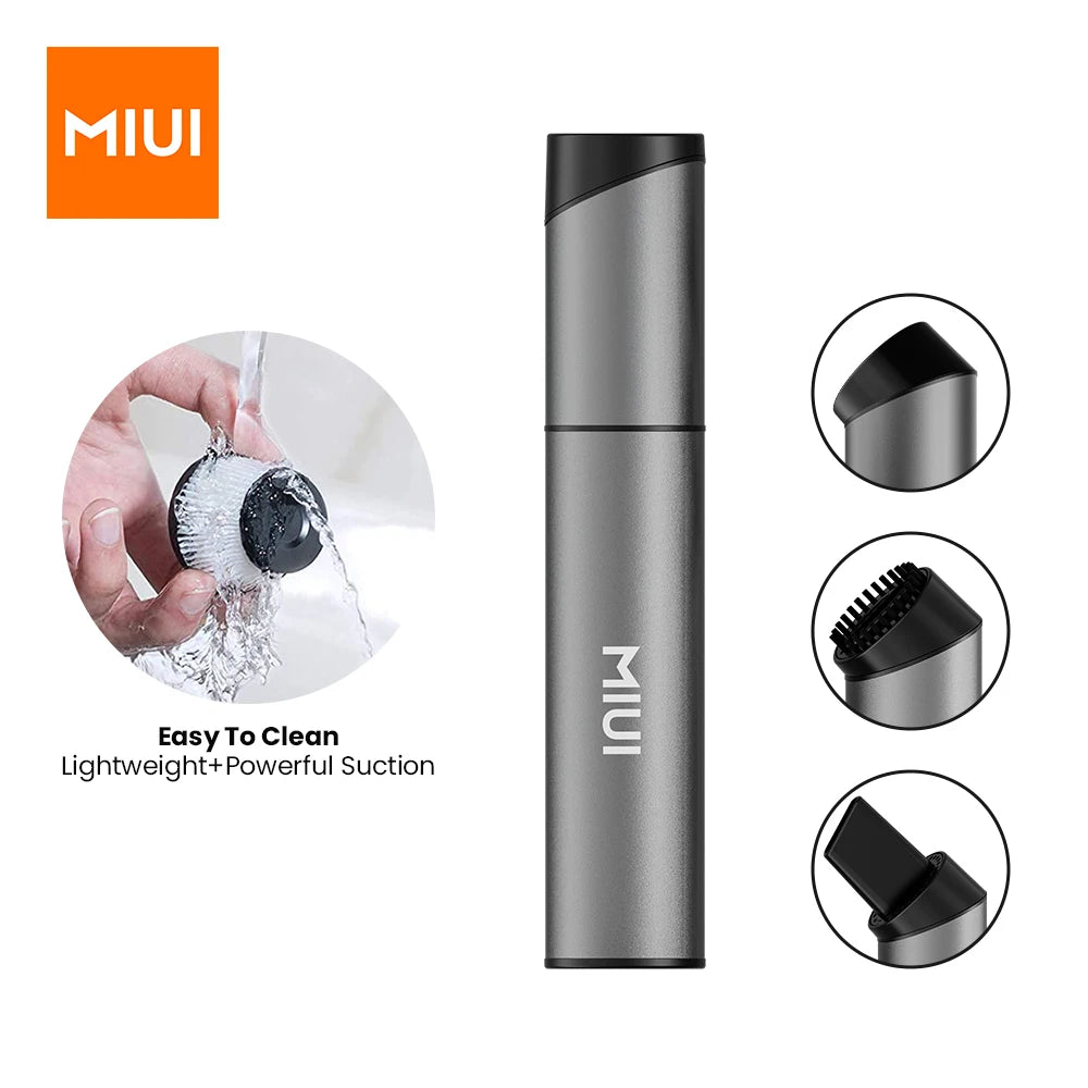 MIUI 3-in-1 Handheld Vacuum Cleaner – Powerful, Compact, and Cordless for Car, Keyboard, and Home